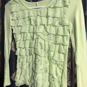 Girls Justice long sleeved shirt